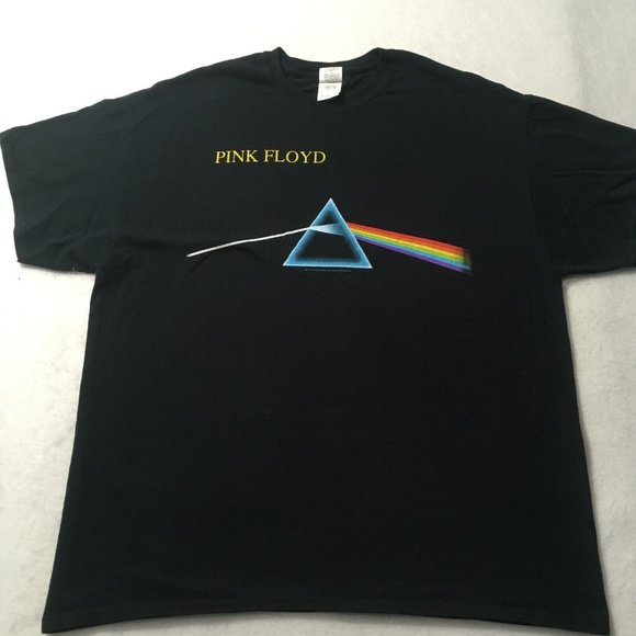 Pink Floyd Dark Side Of The Moon 2011 T-shirt Men Adult XXL Black Music - Picture 1 of 11